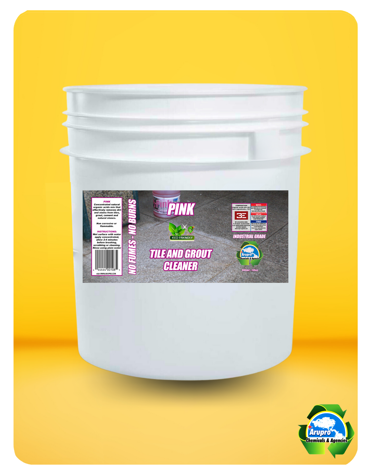 PINK TILE CLEANER - GALLON