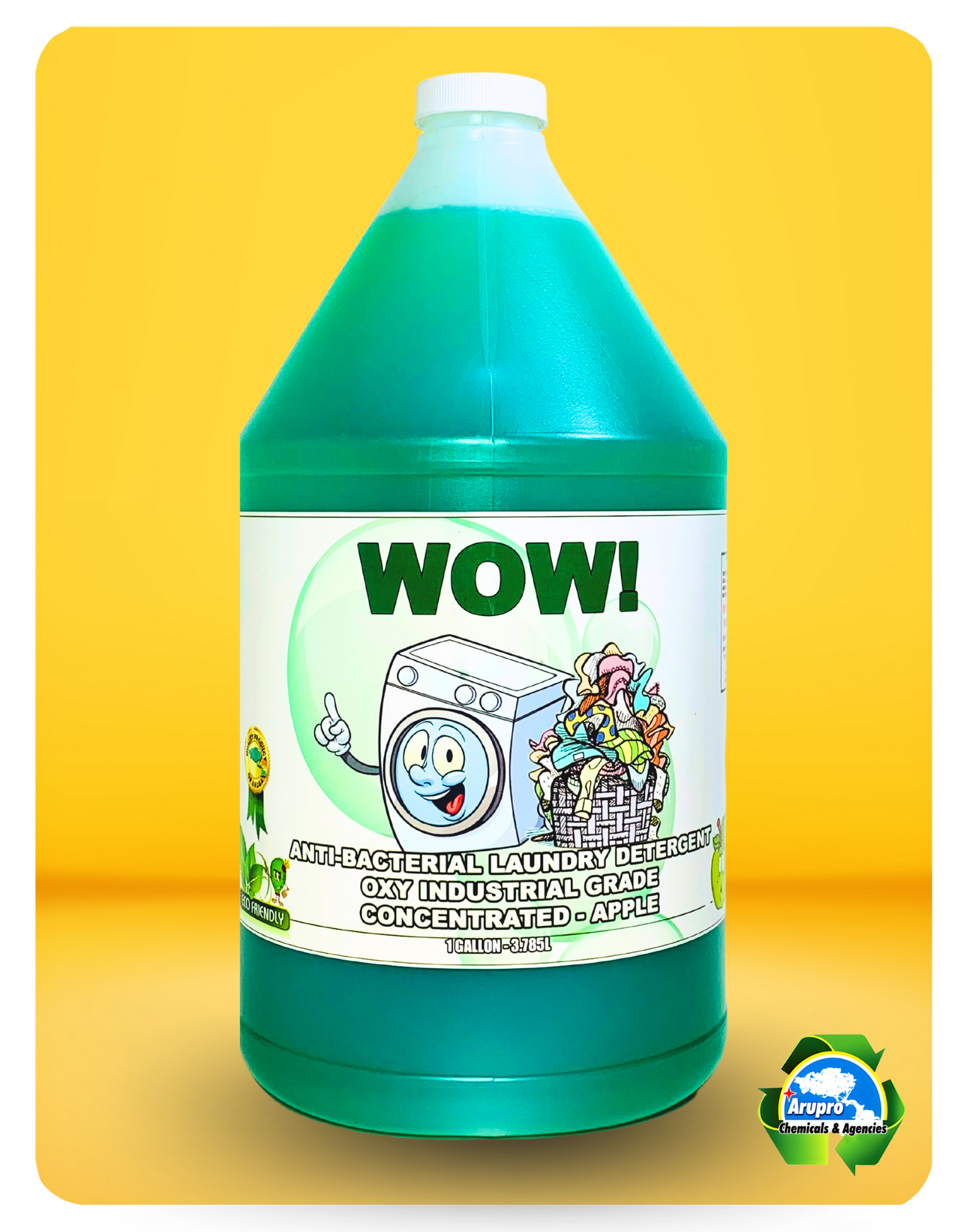 WOW DETERGENT (APPLE) - GALLON