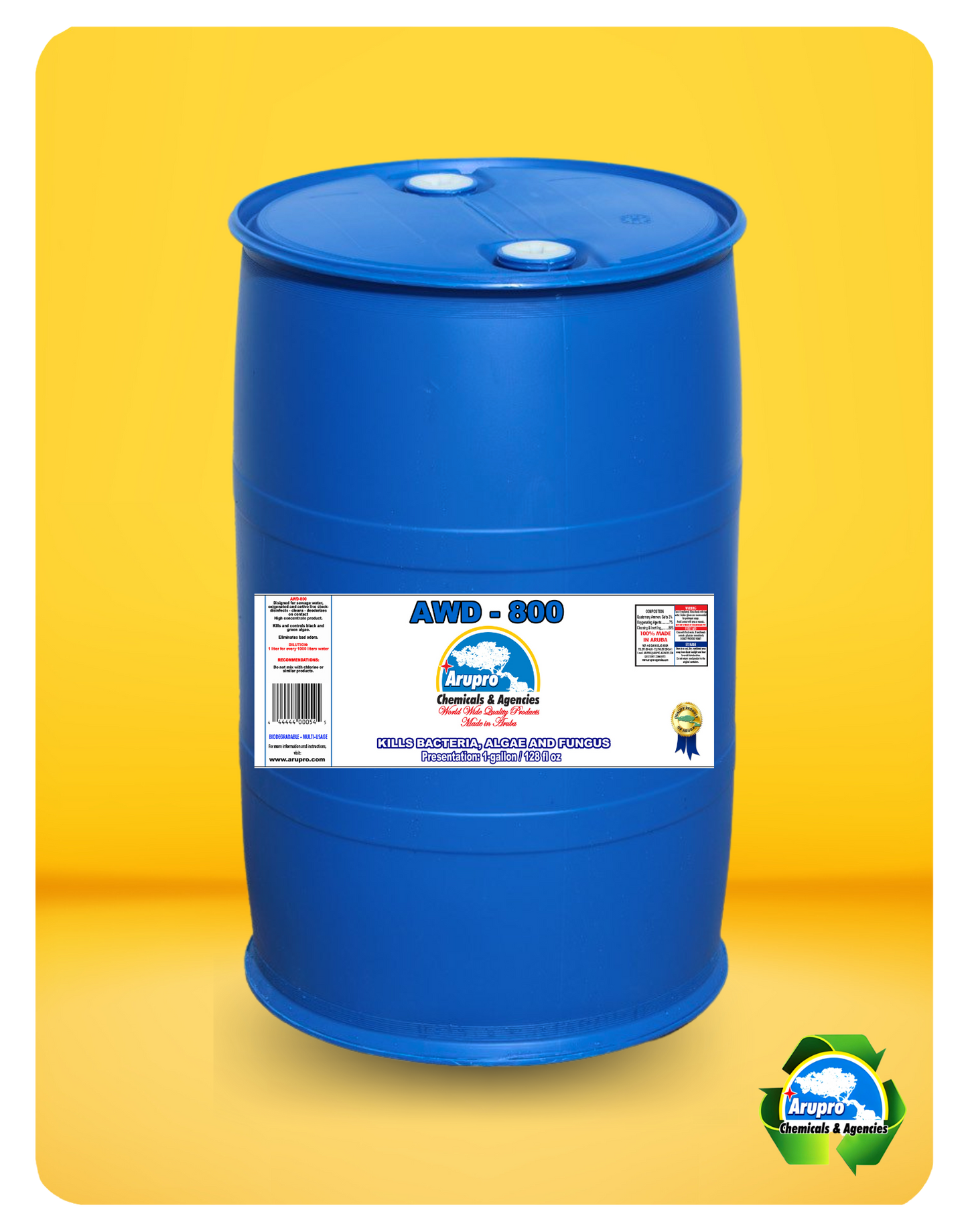 AWD-800 (DESINFECTANTE DE AGUA) - 32 oz