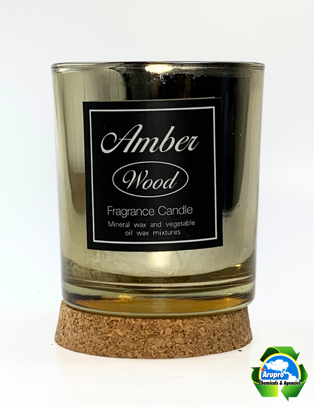 WOOD CANDLE - AMBER