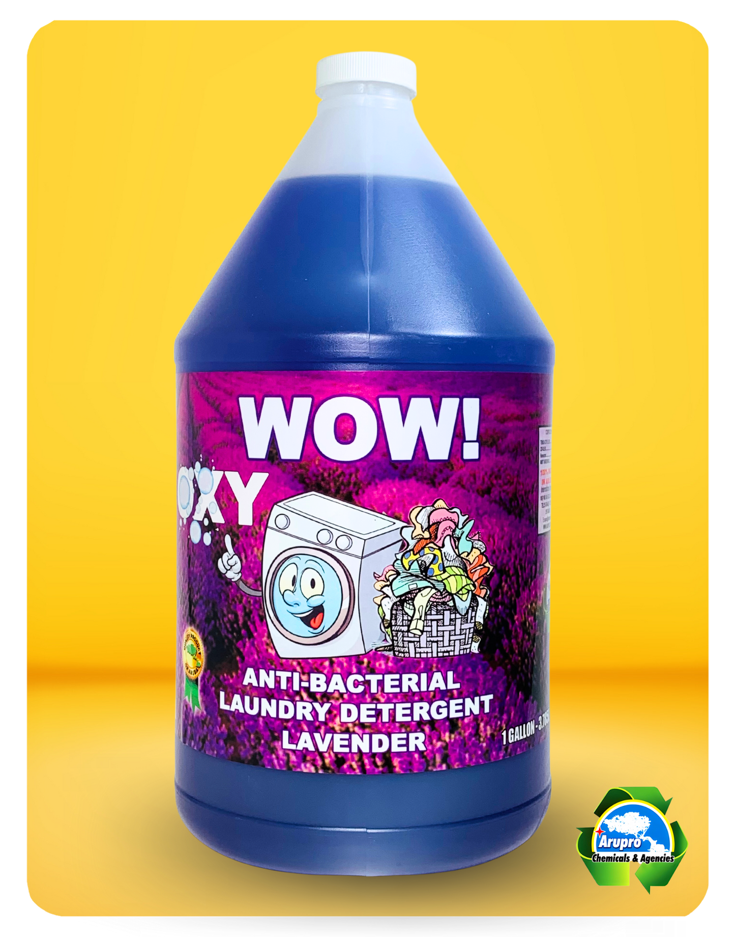 DETERGENTE WOW (LAVANDA) - GALÓN