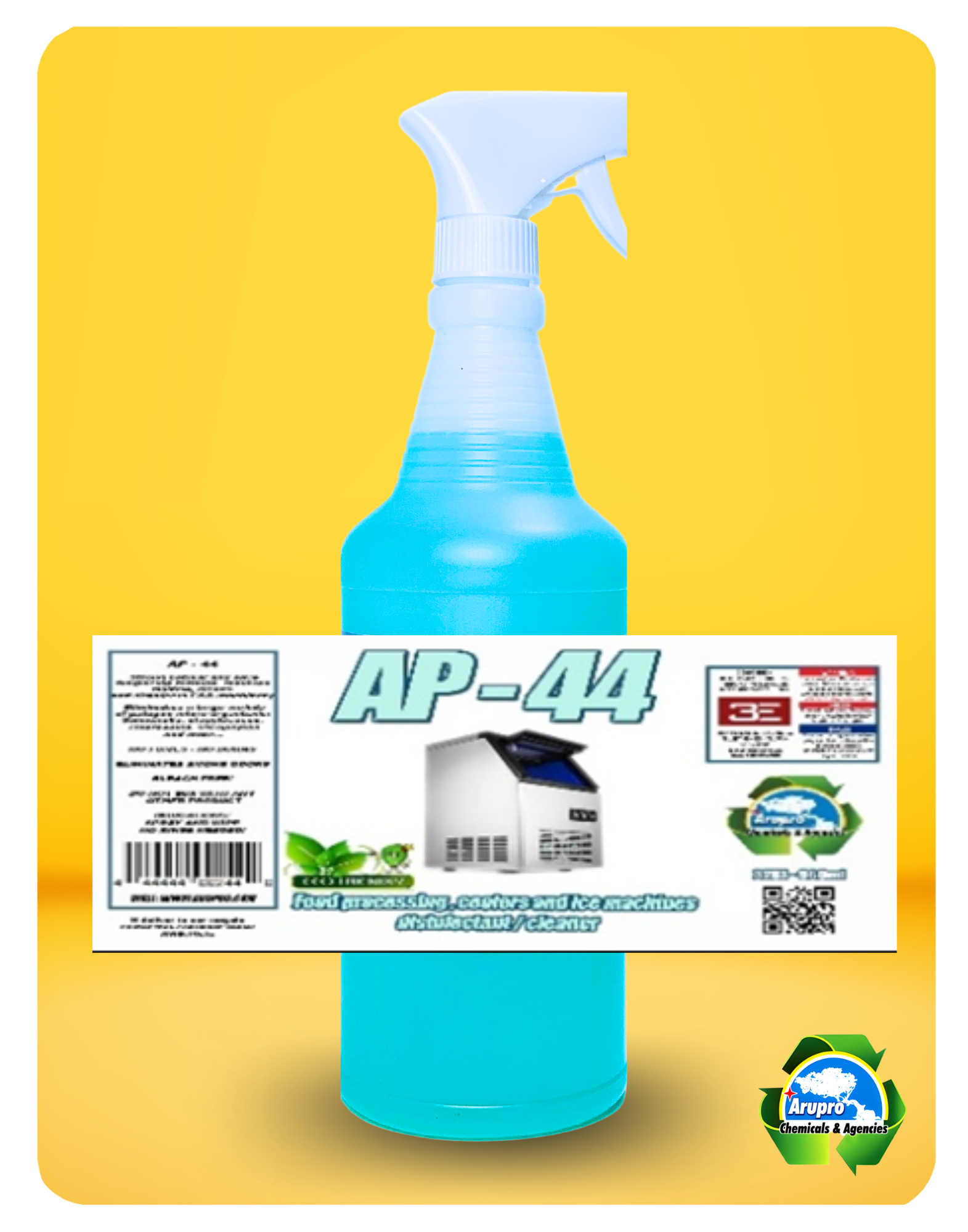 AP44 COOLER DISINFECTANT 32oz ARUPRO CORPORATION N.V.