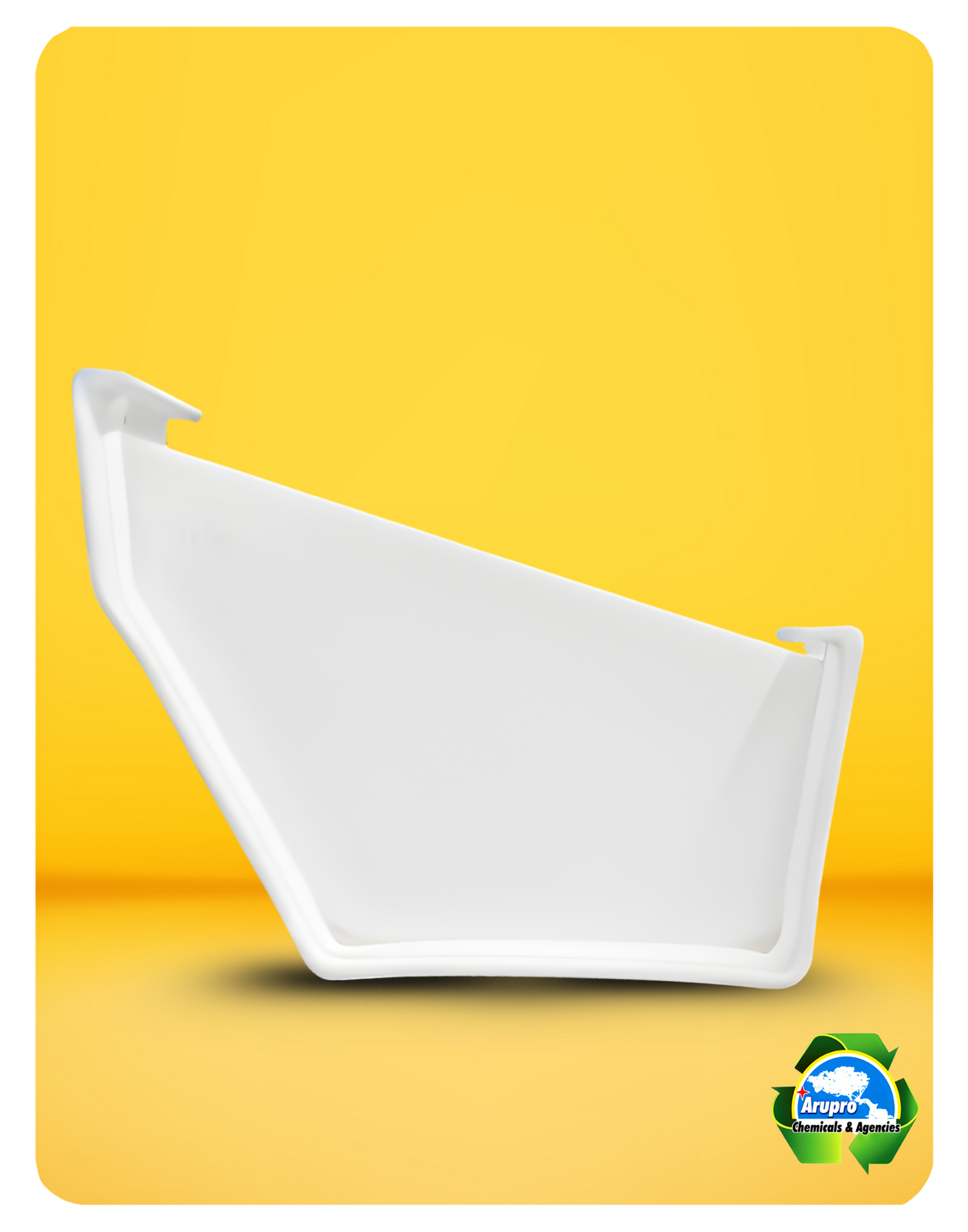 G-PVC END CAP - RIGHT - GUTTER(3.0mm)