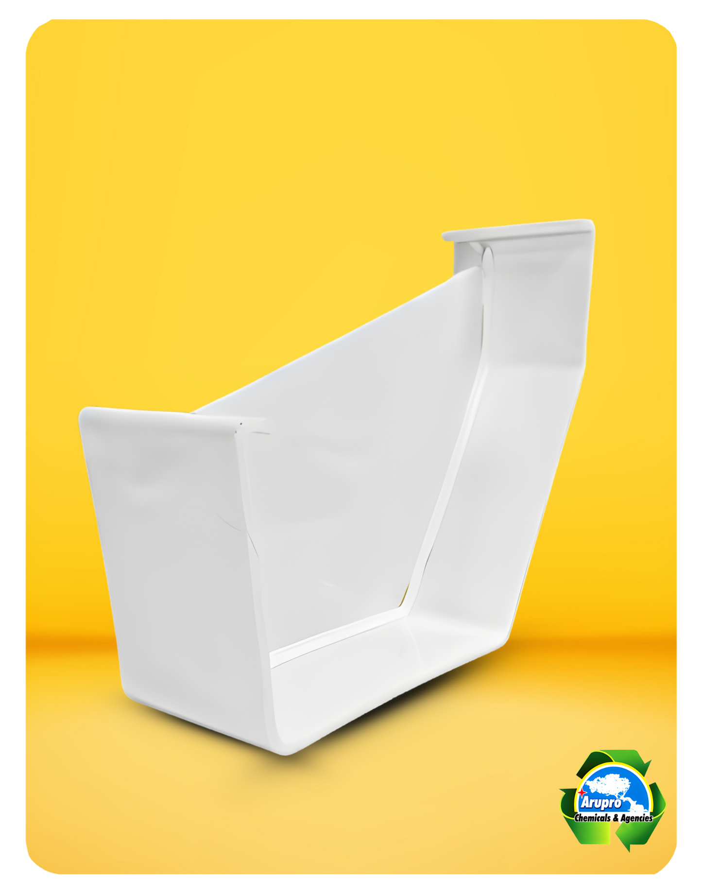 G-PVC END CAP - RIGHT - GUTTER(3.0mm)