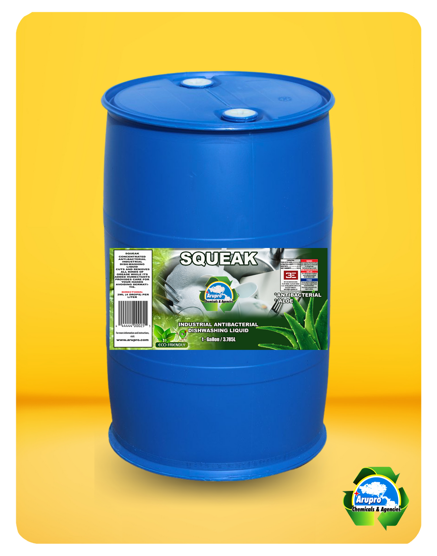 Jabón lavavajillas Squeak - 500 ml