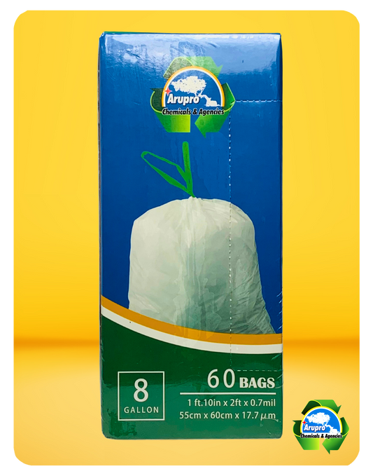 GARBAGE BAG - 8 GALLON