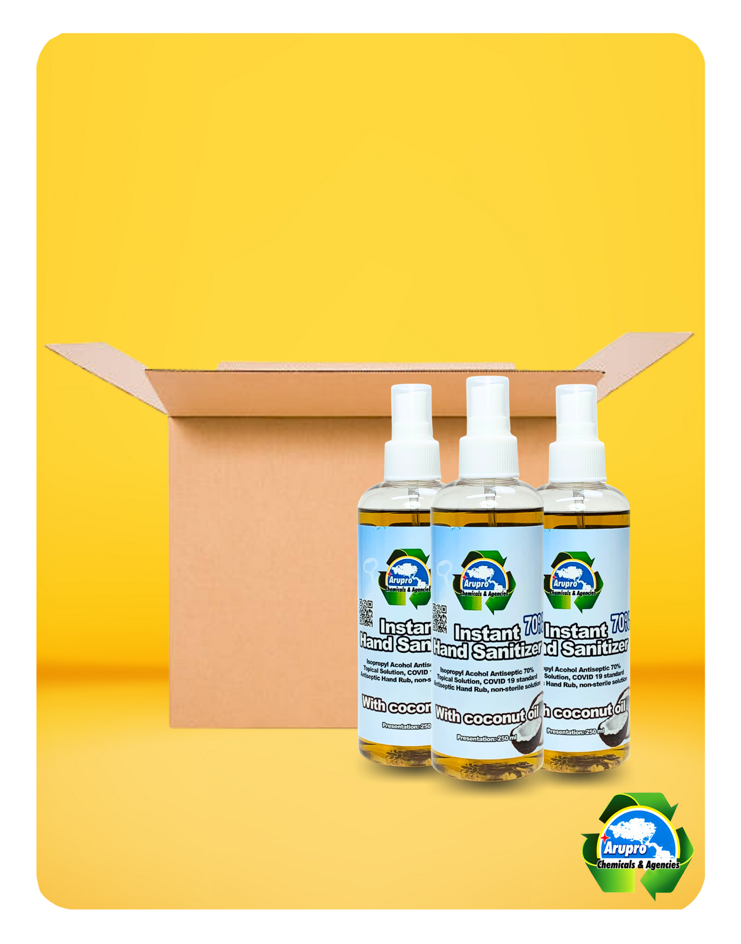 HAND SANITIZER COCOVERA - 250ml