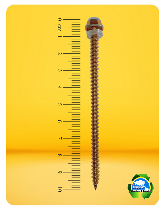 GALVANIZED SCREWS - FOR WOOD - 10CM