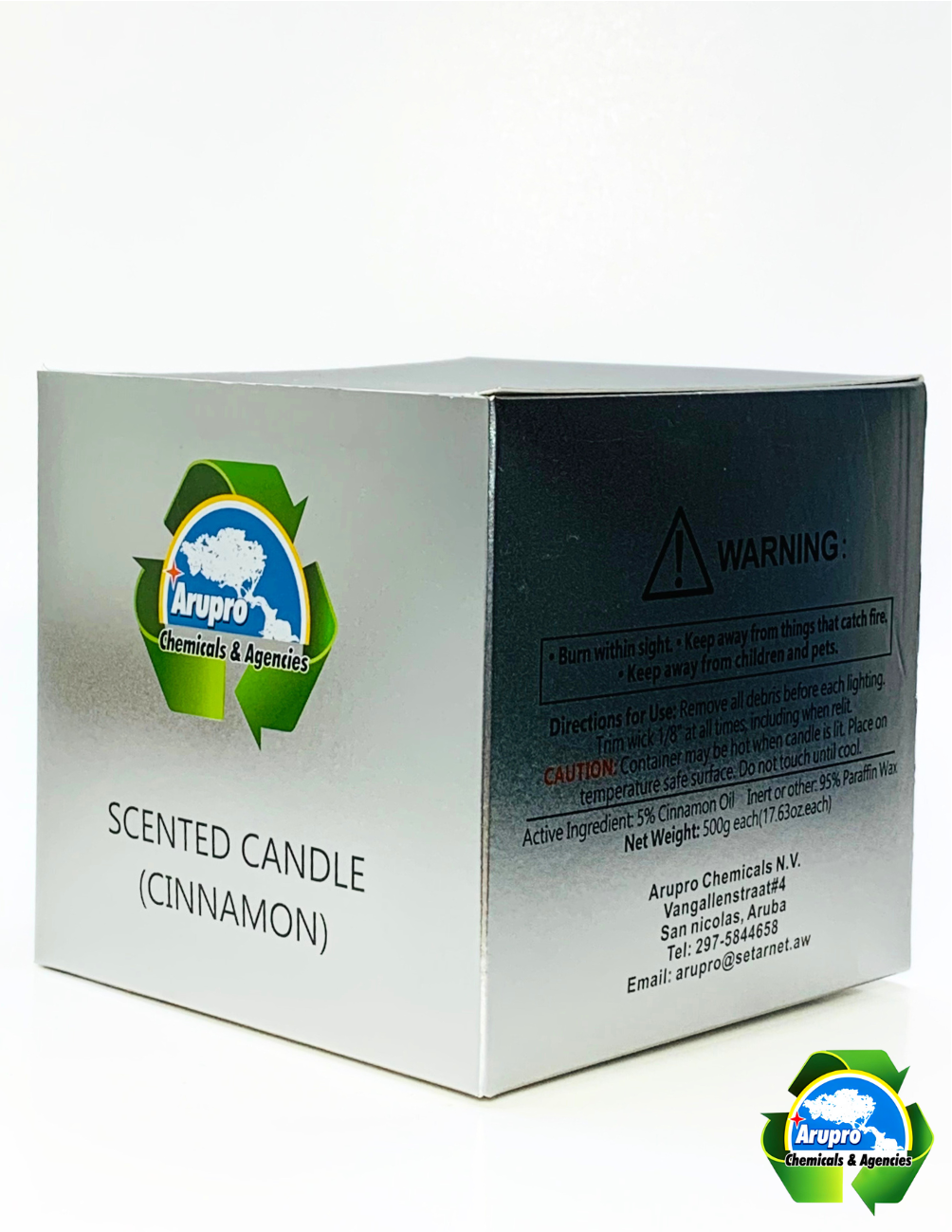 CHRISTMAS CANDLE 500g