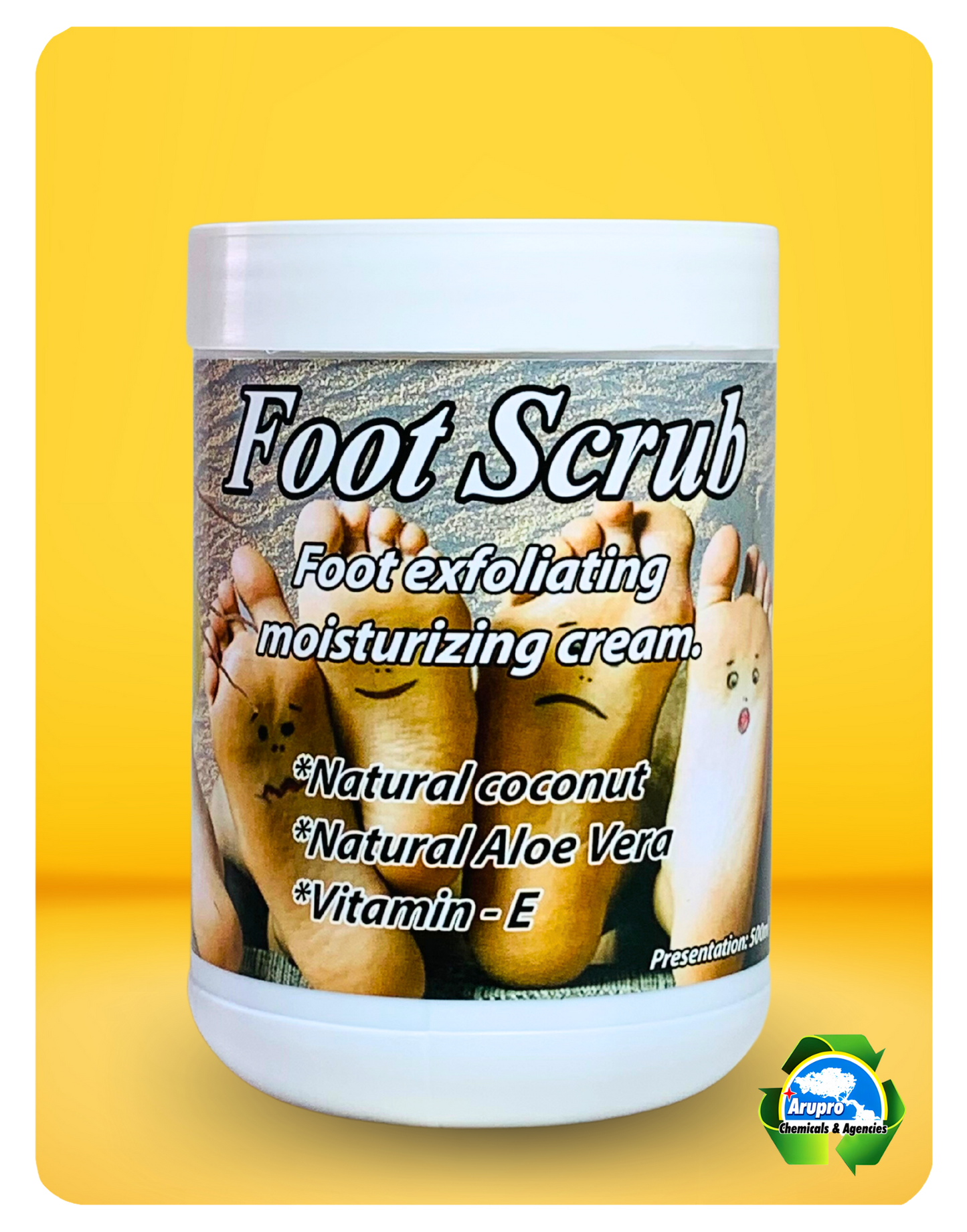 FOOT SCRUB (EXFOLIATING) 500g