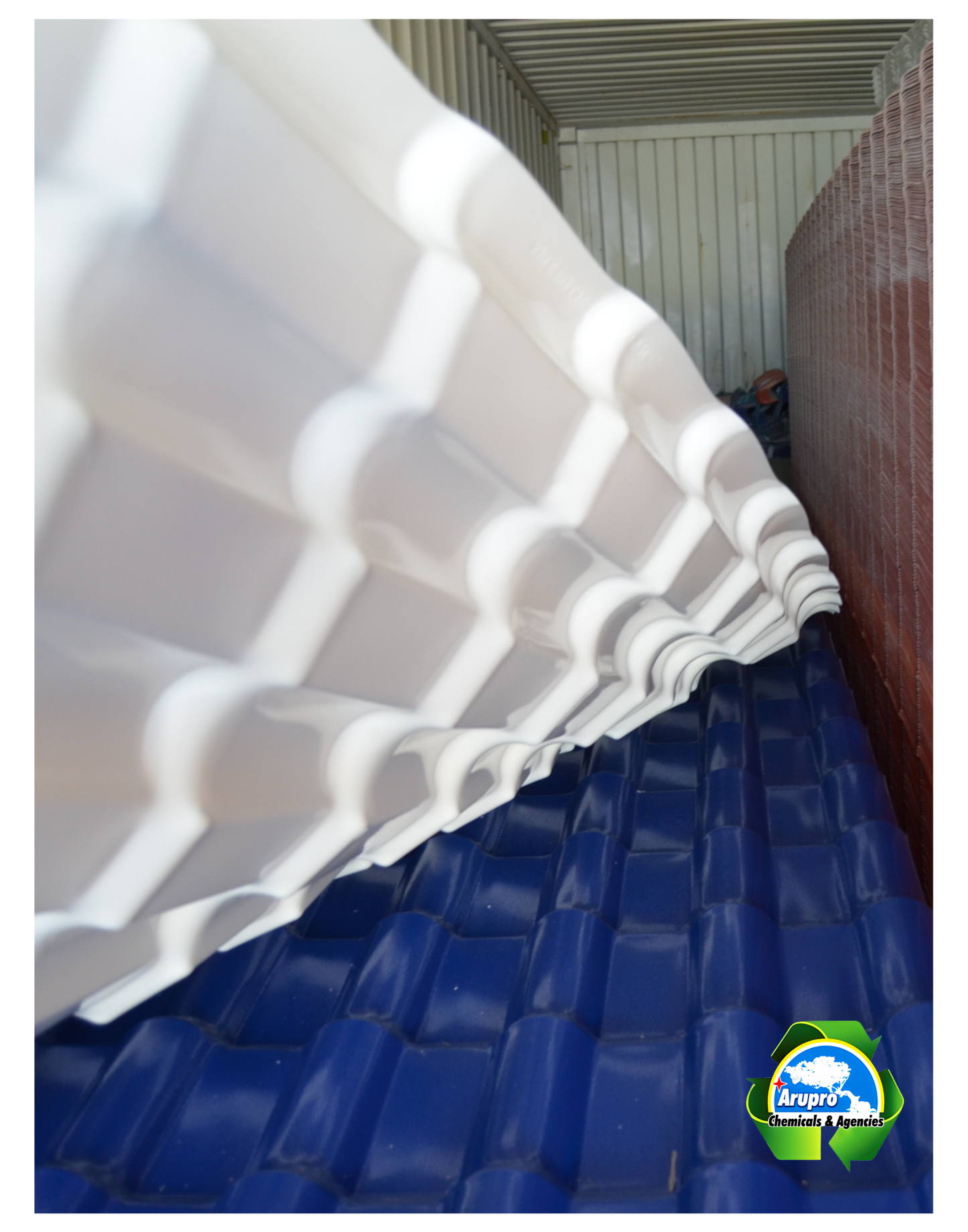 ASA BLUE ROOFSHEETS SPANISH STYLE - 2.3mm