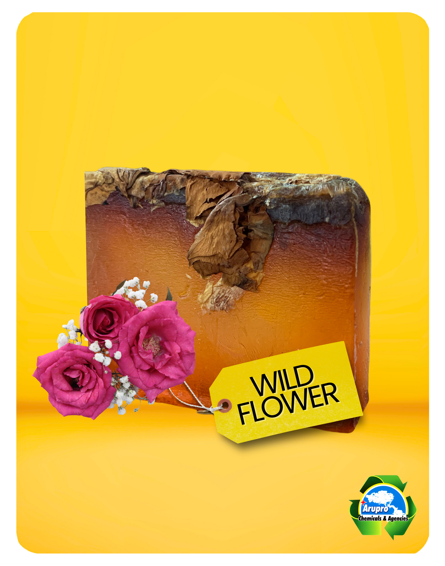 NATURAL GLYCERIN BAR SOAP - WILD FLOWERS