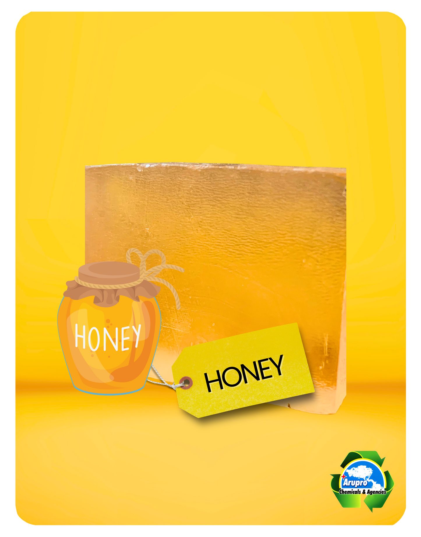 NATURAL GLYCERIN BAR SOAP - HONEY