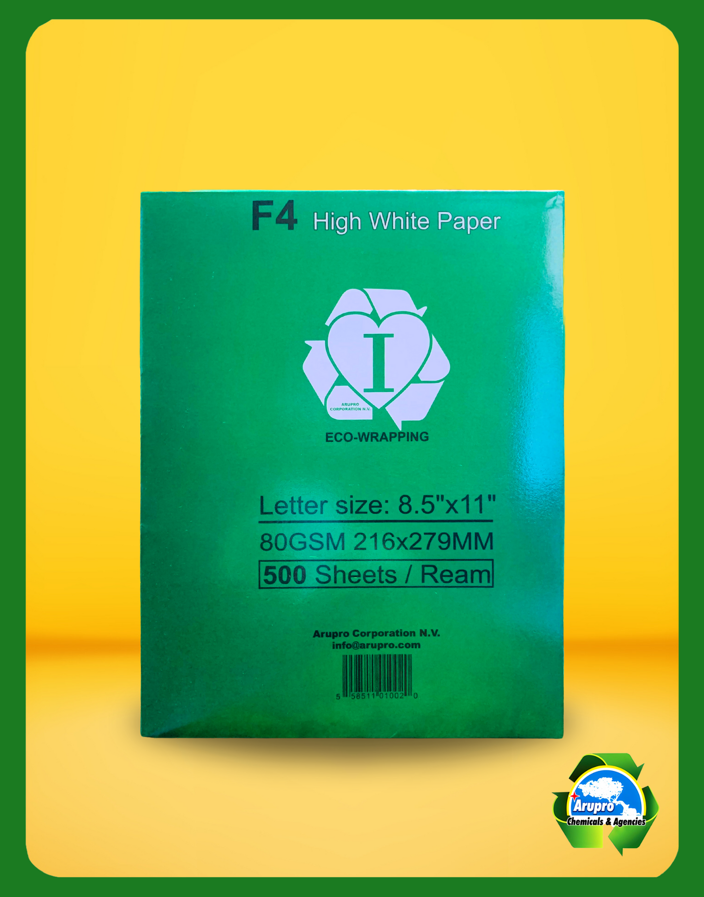 Papel para fotocopias, tamaño carta, 8,5" x 11", 80 g