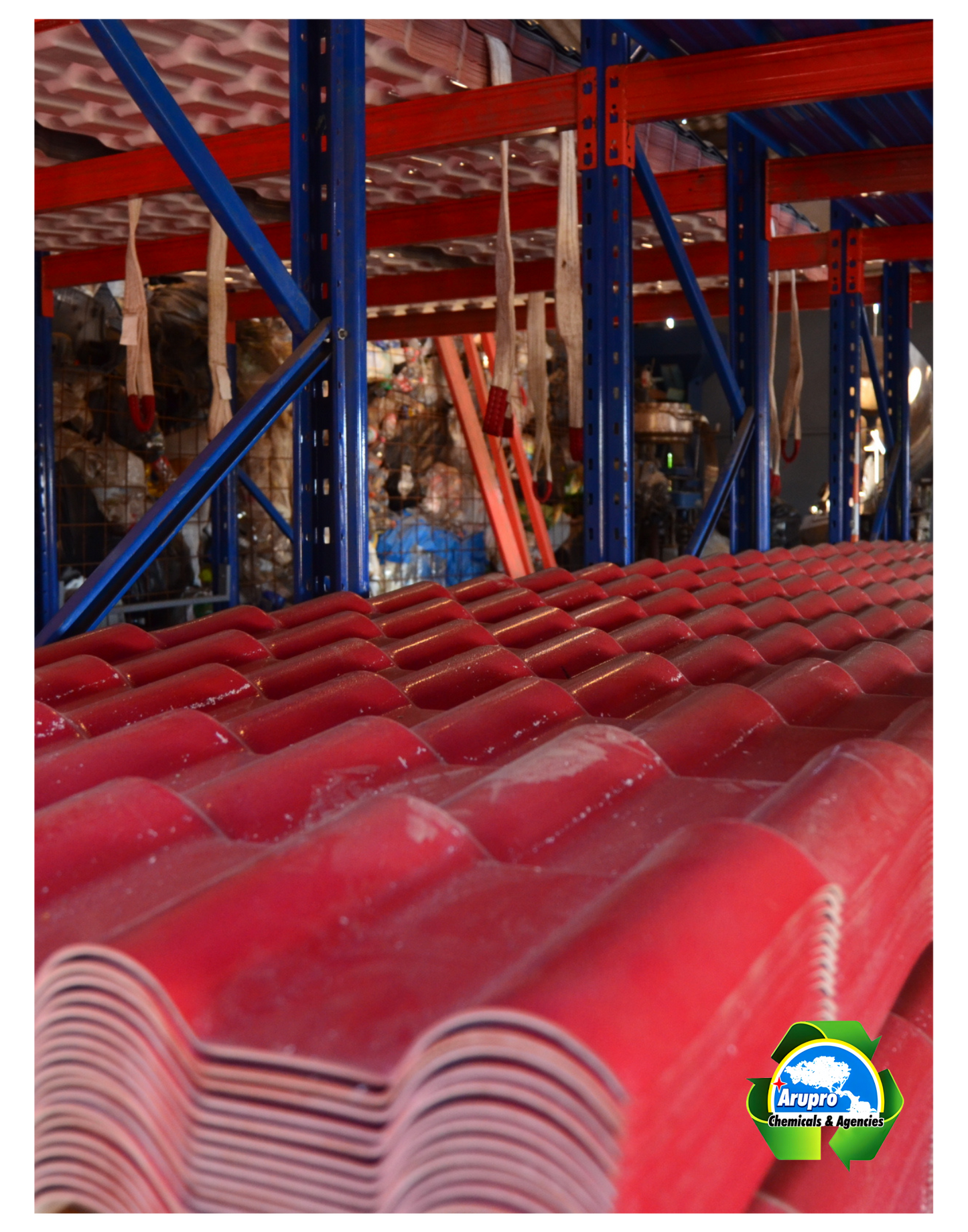 ASA RED ROOFSHEETS - 2.3mm