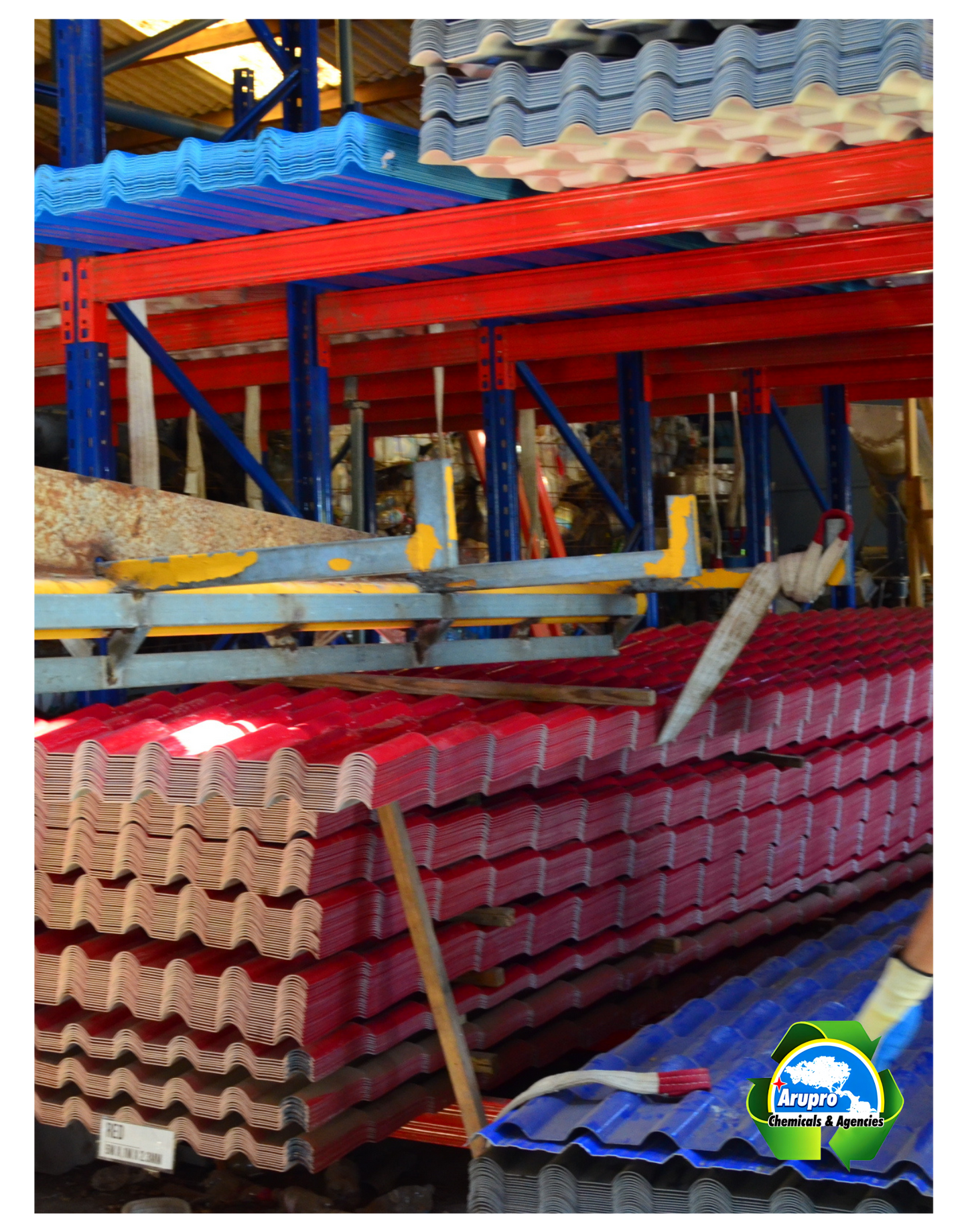ASA RED ROOFSHEETS - 2.3mm