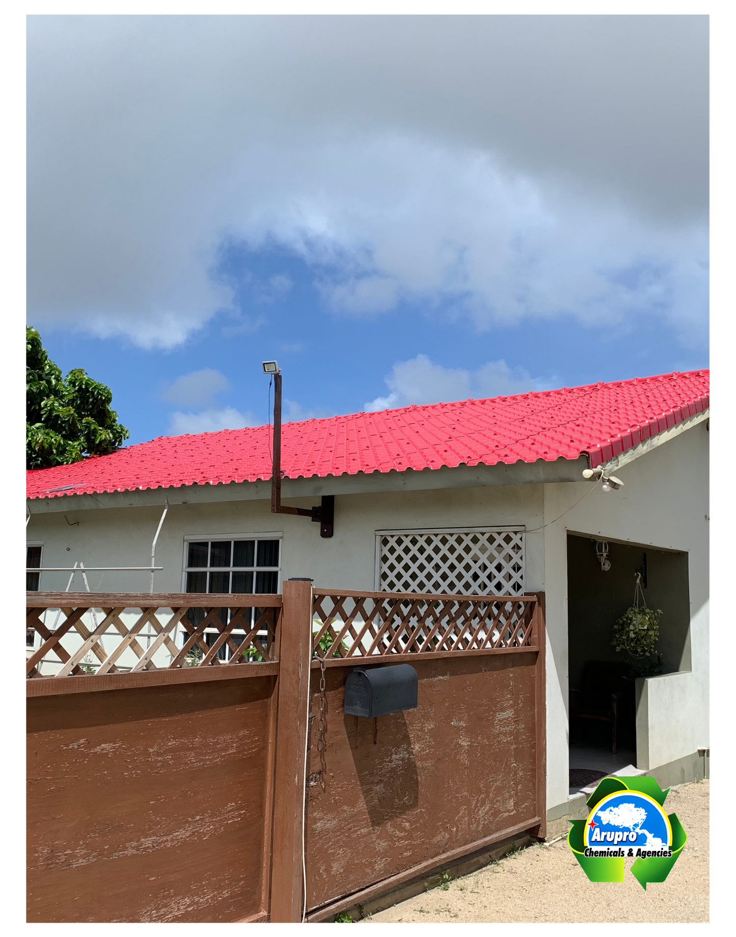 ASA RED ROOFSHEETS - 2.3mm