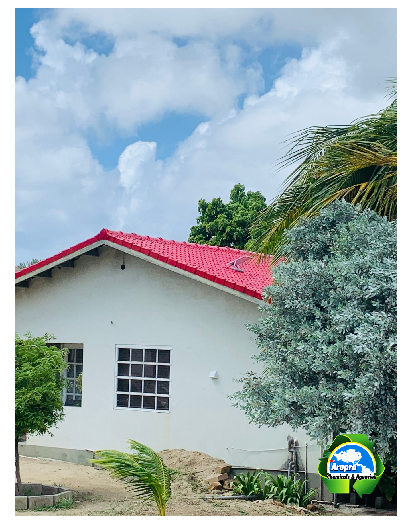 ASA RED ROOFSHEETS - 2.3mm