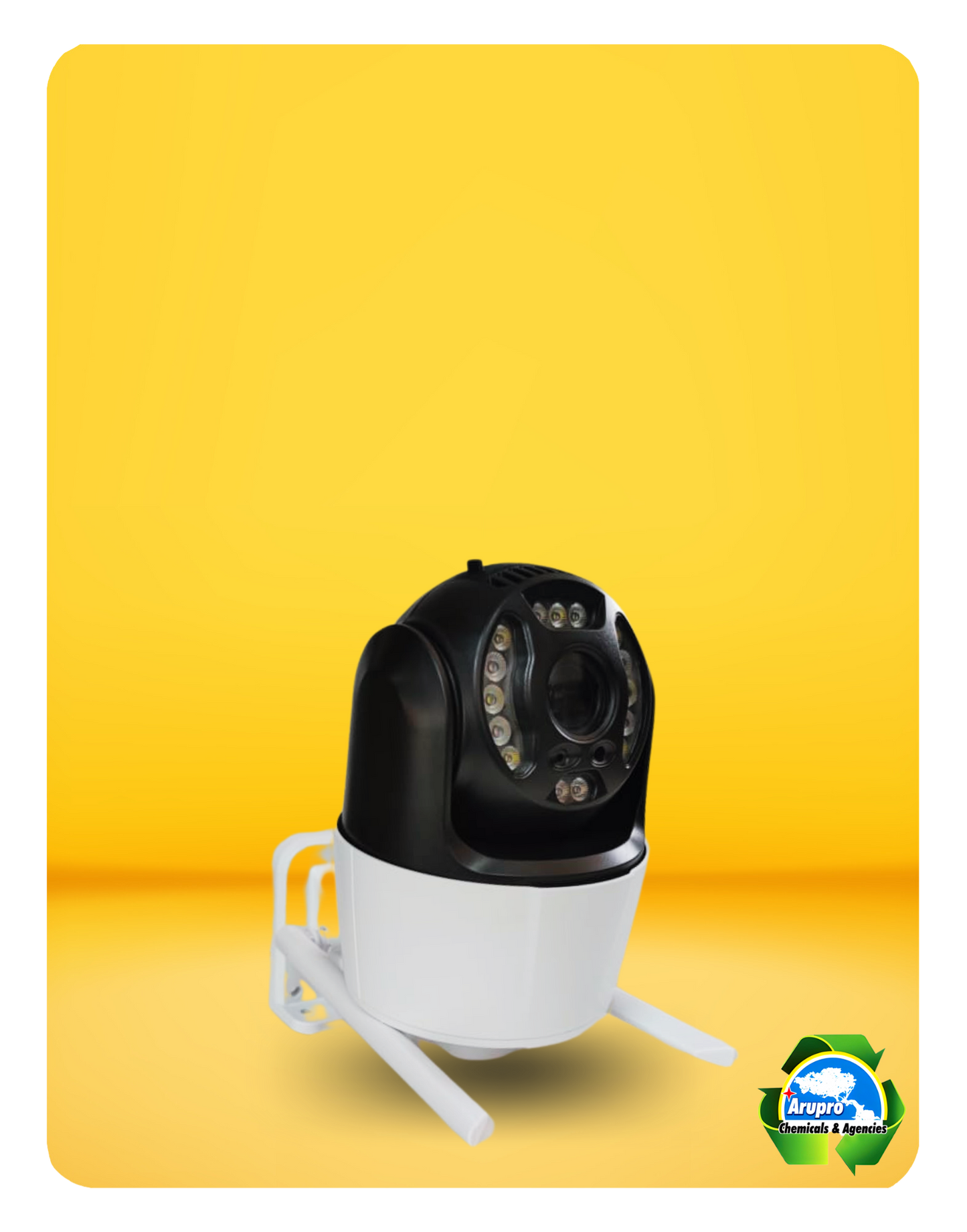 SOLAR POWERED 360 FULL HD-SECURITY CAMERA
