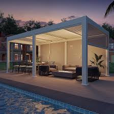 Aluminum, custom made pergolas