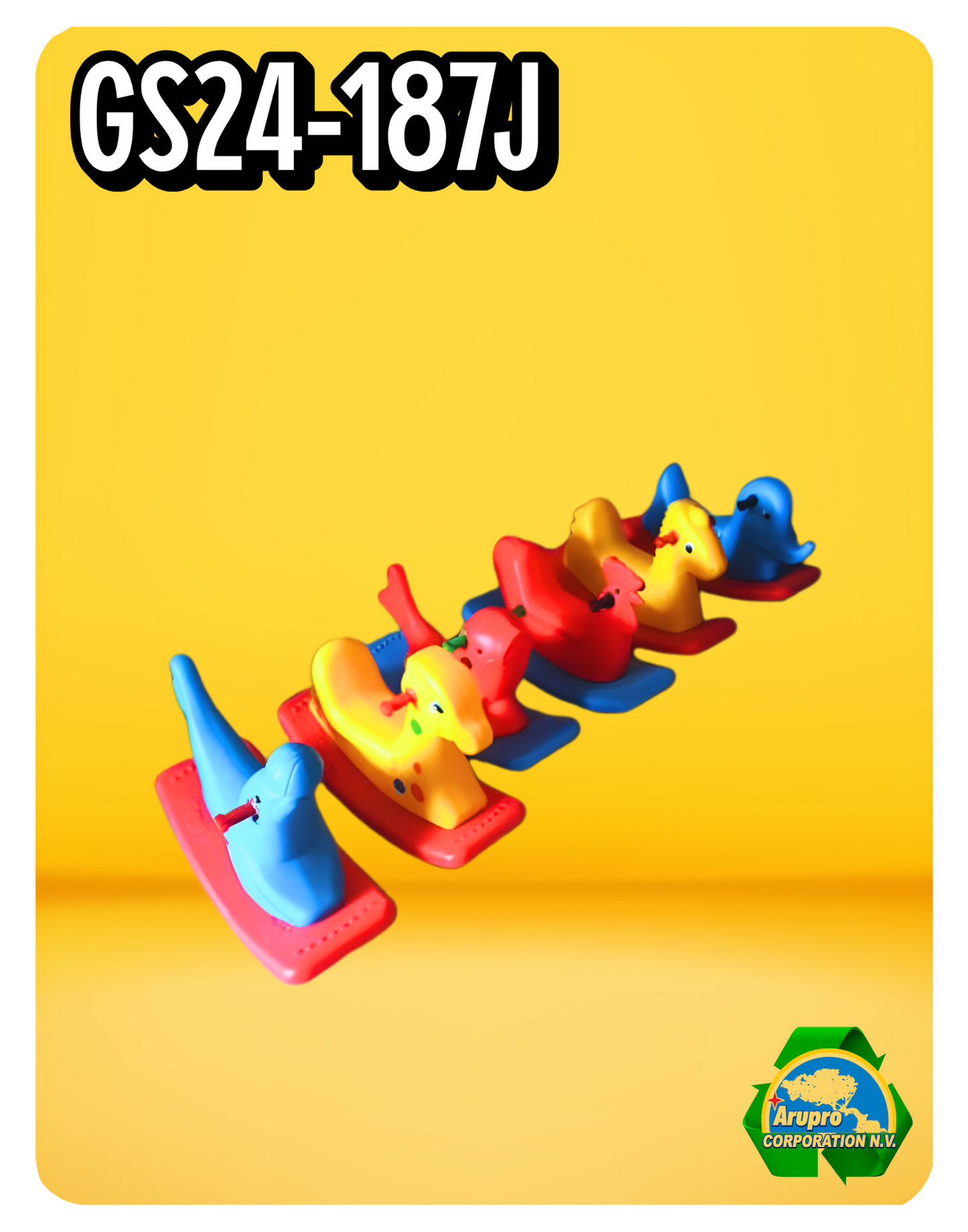 PLAYGROUND - PLASTIC TOY (GS24-187J) PRE ORDER