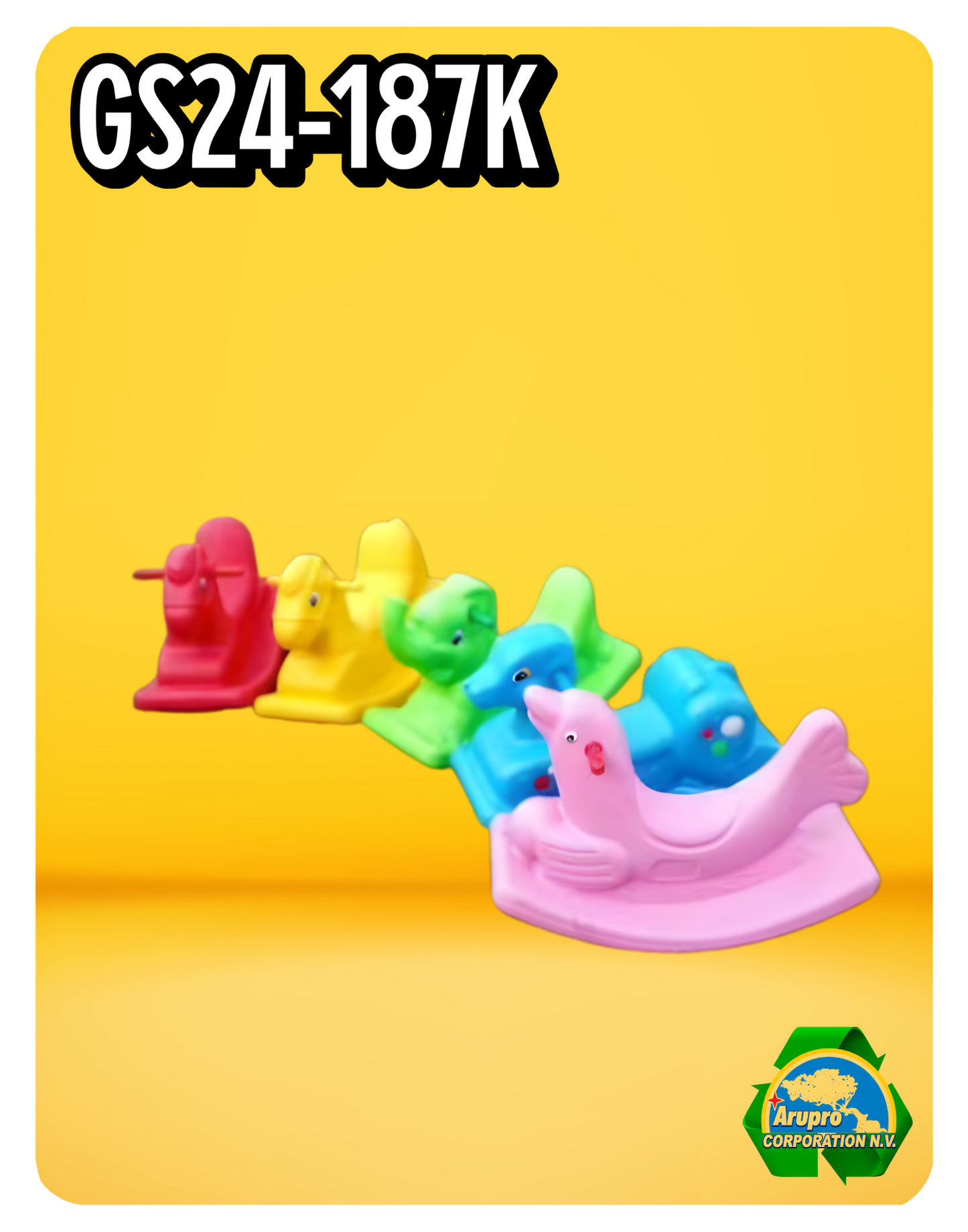 PLAYGROUND - PLASTIC TOY (GS24-187K) PRE ORDER