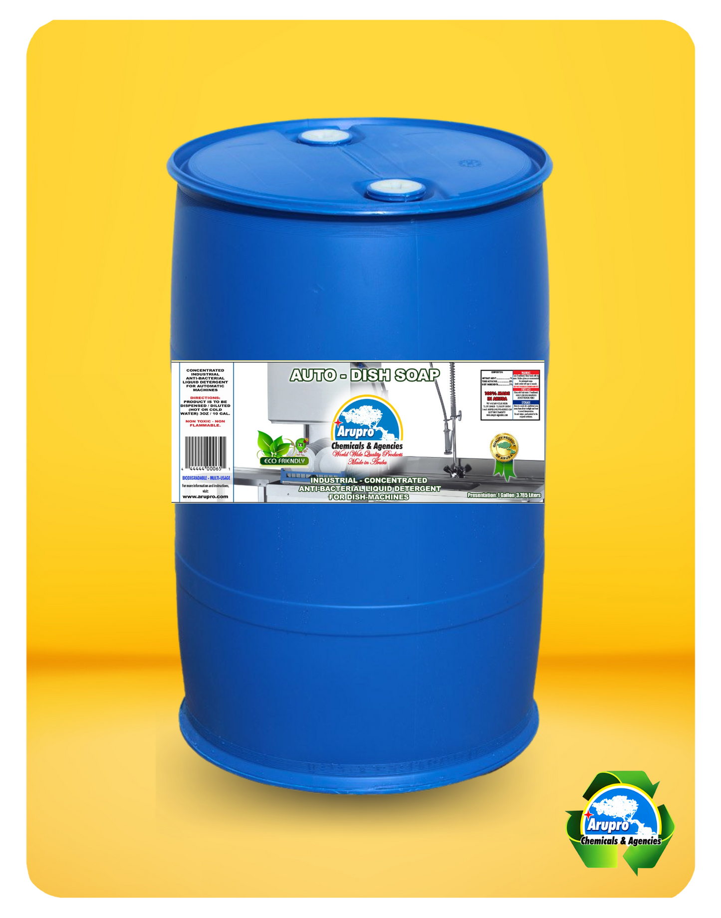 JABÓN PARA LAVAVAJILLAS AUTOMÁTICO - CUBO DE 20 L