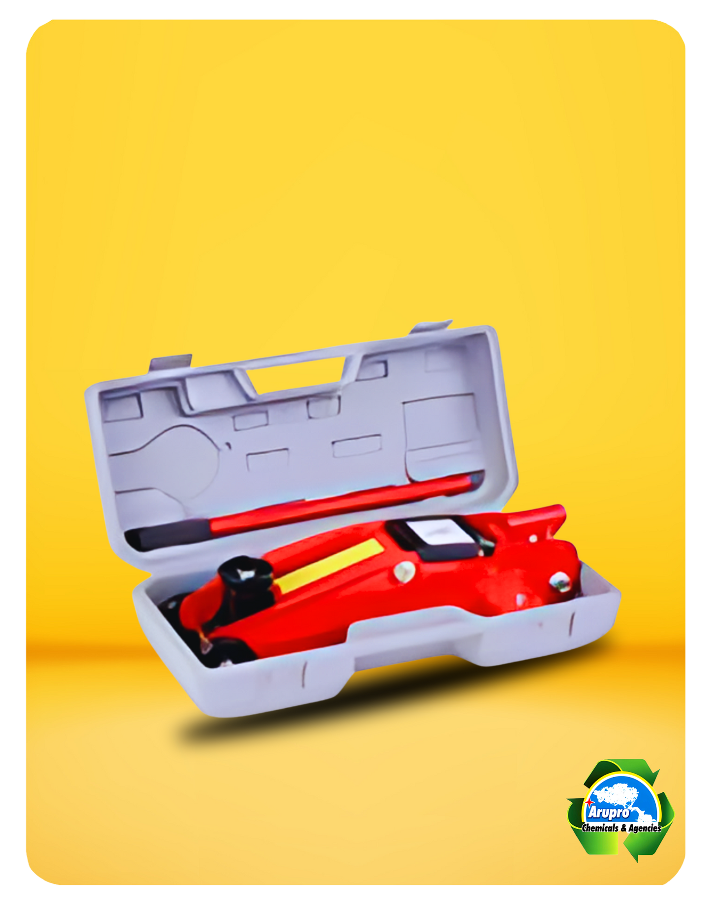 ARUPRO - HYDRAULIC JACK TYPE CAIMAN WITH CASE - 2 TON