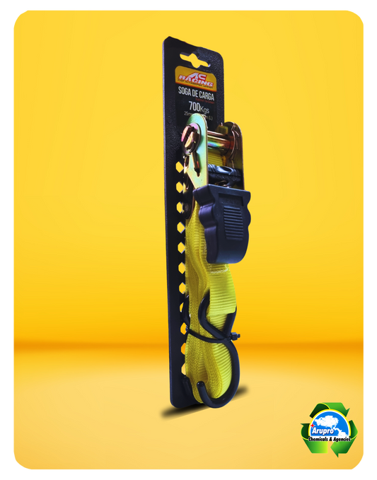ARUPRO -  MOORING ROPE WITH RATCHET - 1PIECE YELLOW COLOR