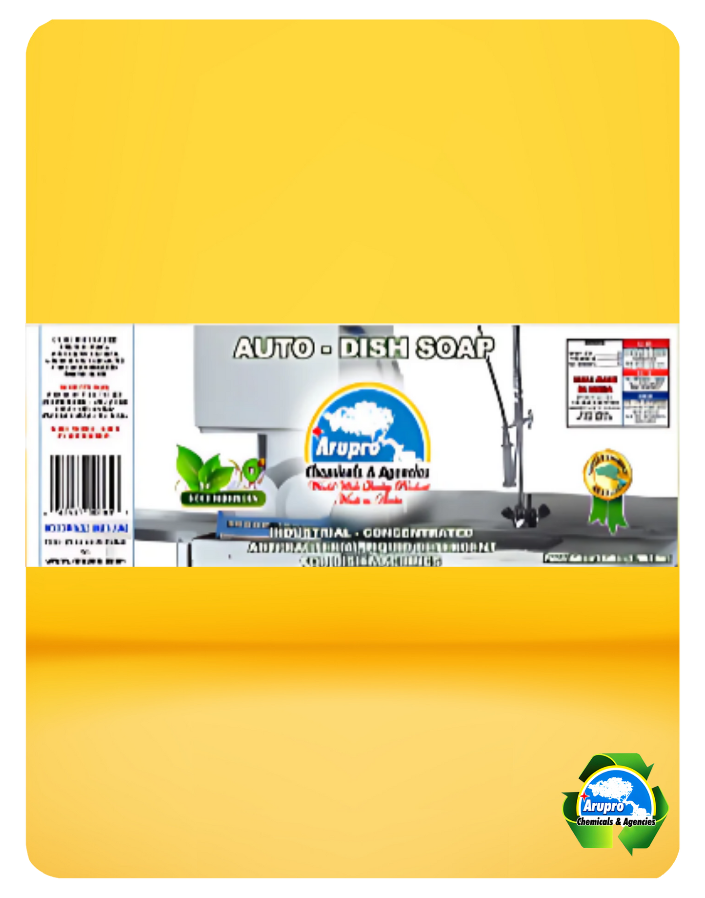JABÓN PARA LAVAVAJILLAS AUTOMÁTICO - CUBO DE 20 L