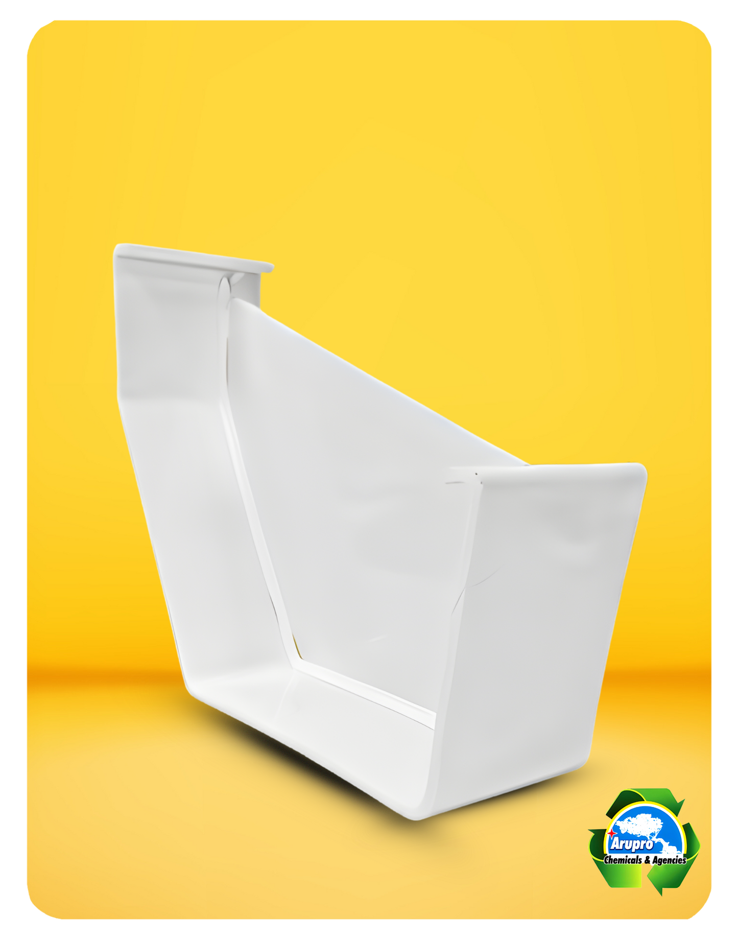 G-PVC END CAP - LEFT - GUTTER(3.0mm)