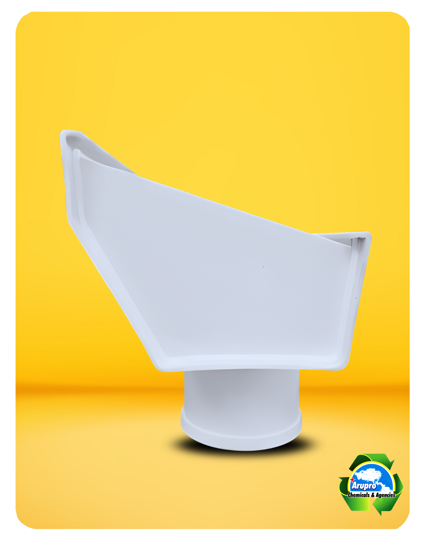 G-PVC OUTLET CAP - RIGTH - GUTTER(3.0mm)