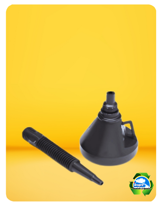 ARUPRO - FUNNEL WITH FILTER AND EXTENDABLE HOSE