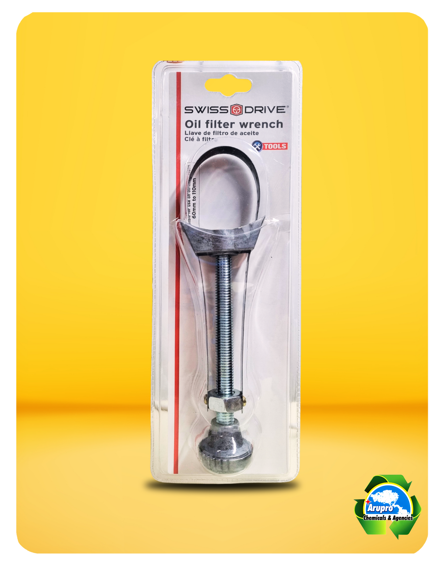 ARUPRO - OIL FILTER KEY WITH METAL BAND TYPE MEASURING (M707081)