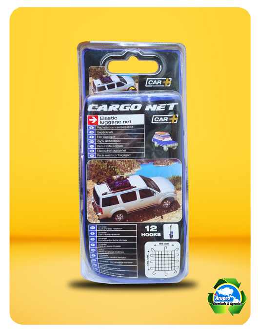 ARUPRO -  RED NET ELASTIC EQUIPMENT HOLDER - 12 HOOKS