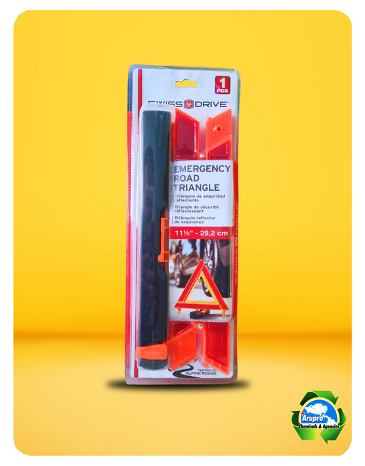 ARUPRO - REFLECTIVE SAFETY TRIANGLE - SAND BASE