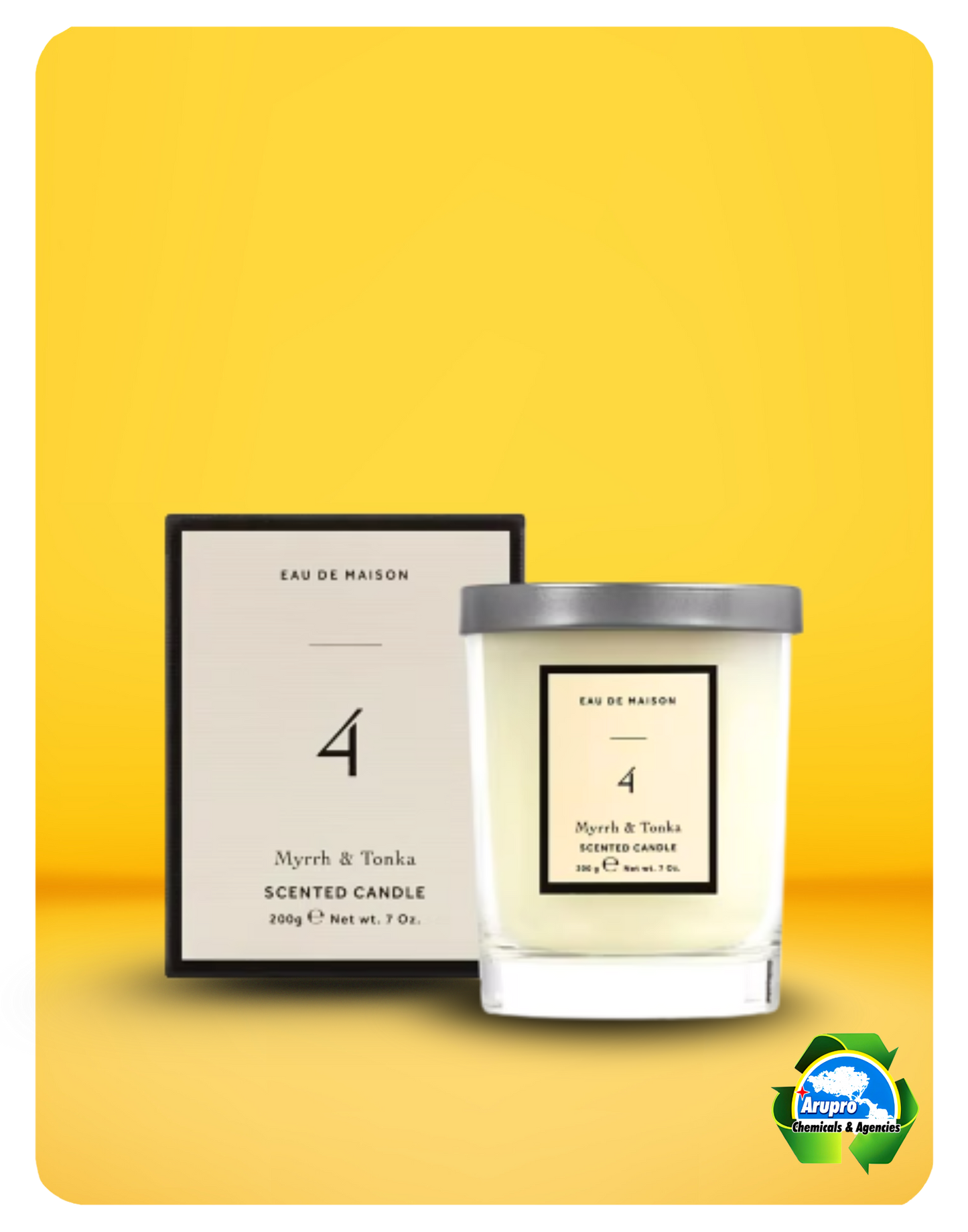 EAU DE MAISON CANDLE - MYRRH & TONKA