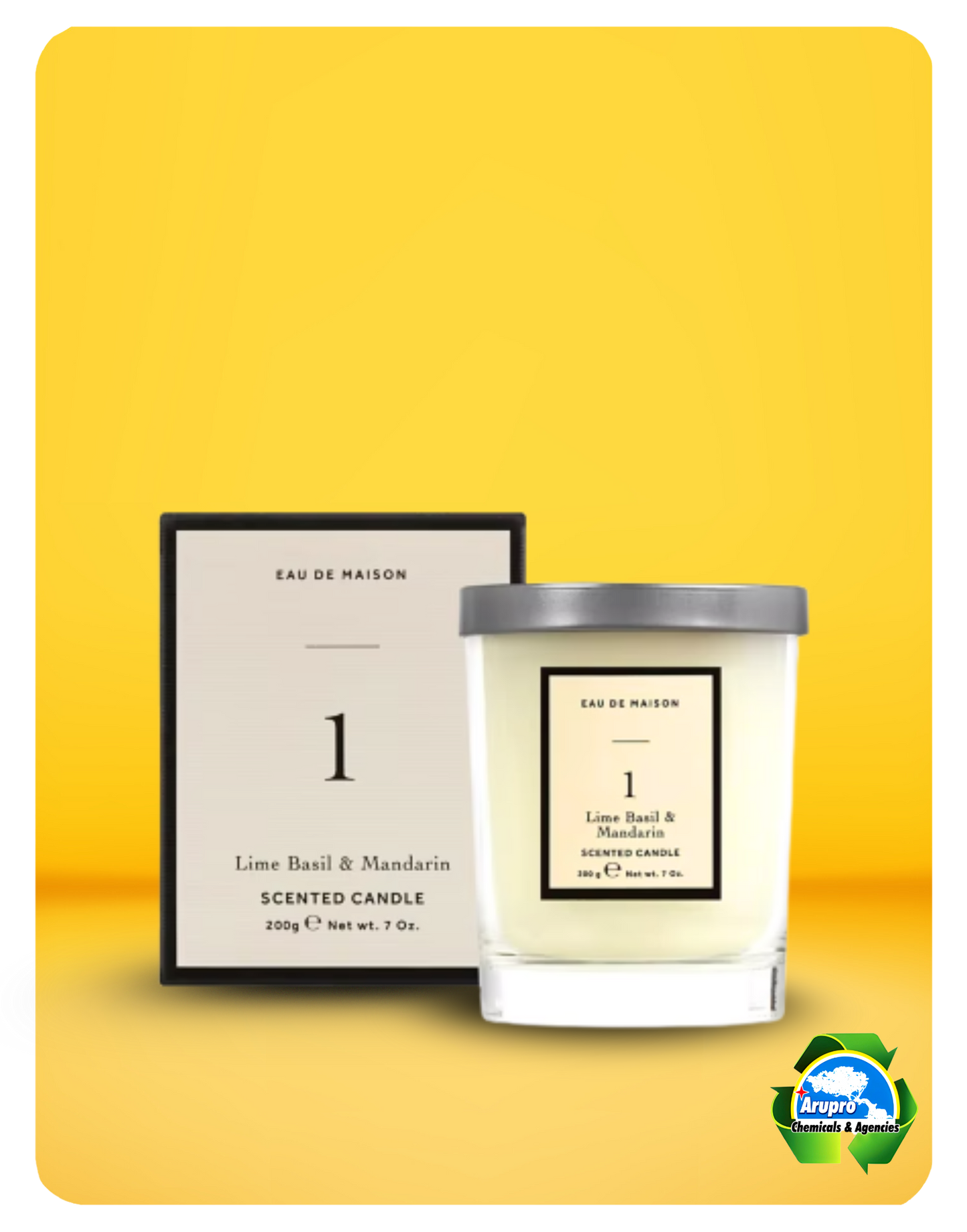 EAU DE MAISON CANDLE - LIME BASIL & MANDARIN