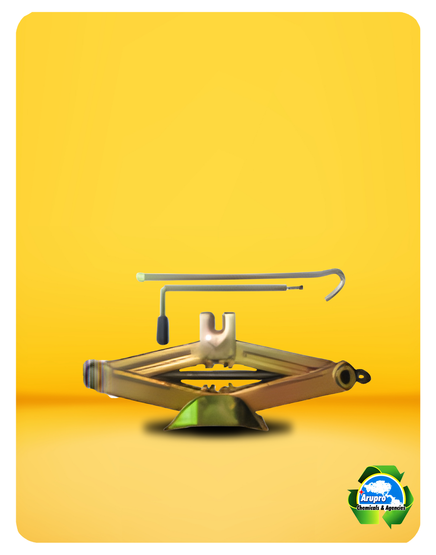 ARUPRO - GALVANIZED JACK SCISSOR TYPE - 2TON