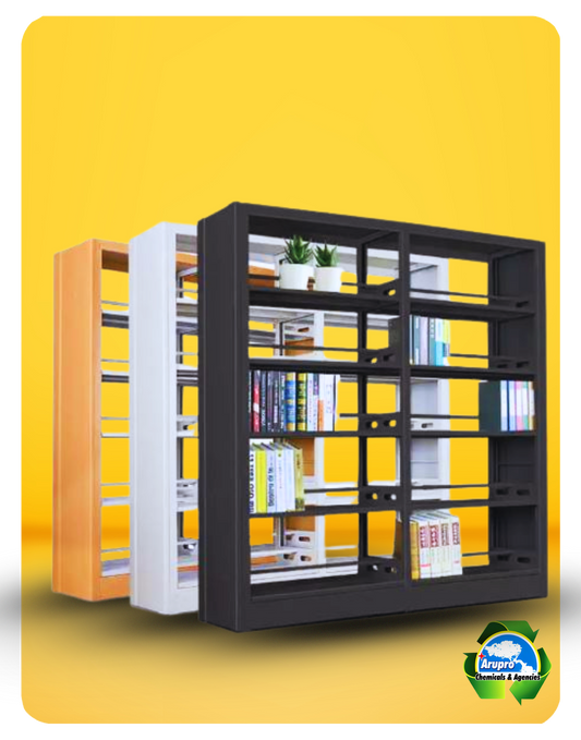 Book shelves for library