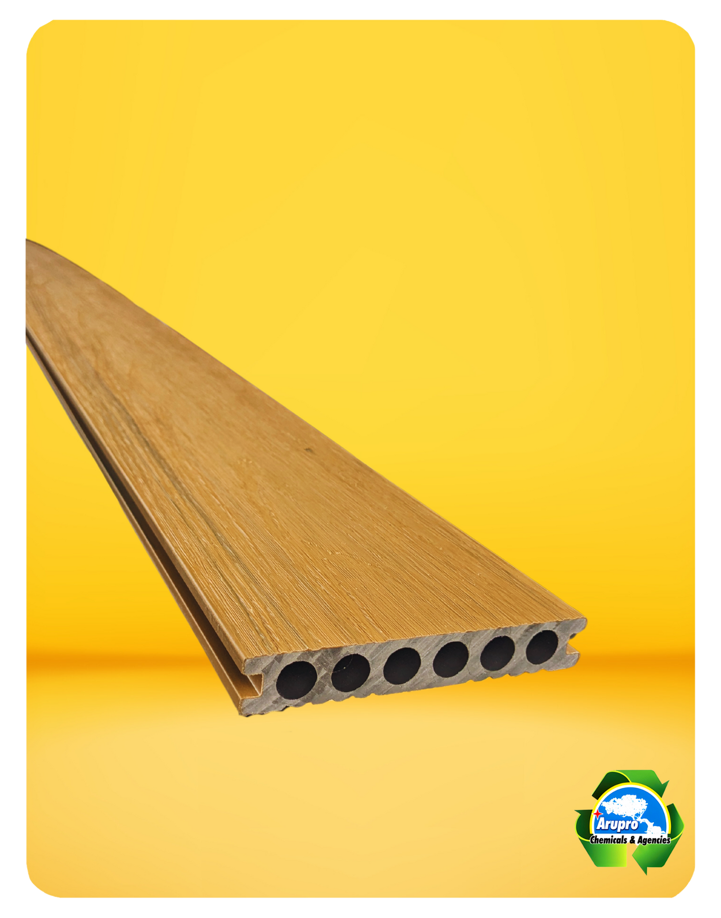 EXTRUDED DECK FLOOR BOARDS - BROWN