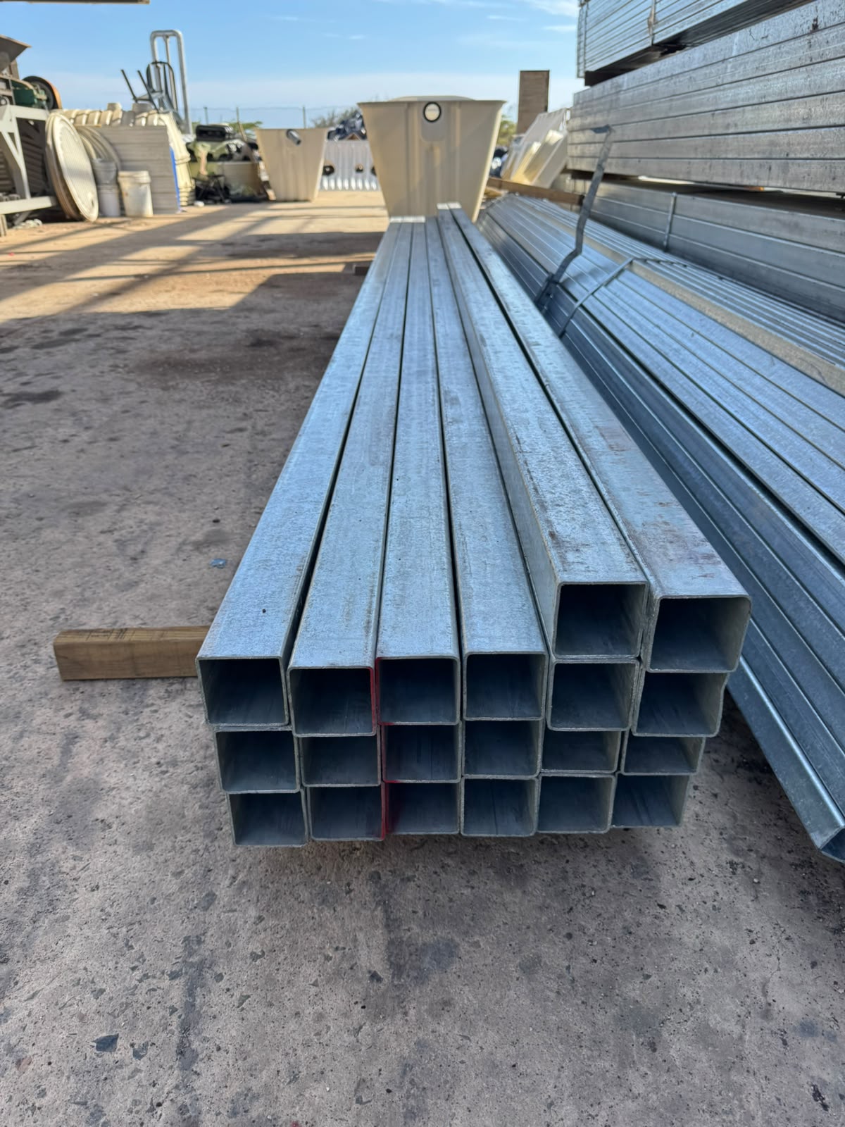 GALVANIZED 80X80X6m