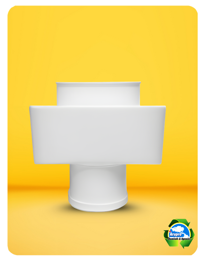 G-PVC OUTLET BUTT JOINT - GUTTER(3.0mm)