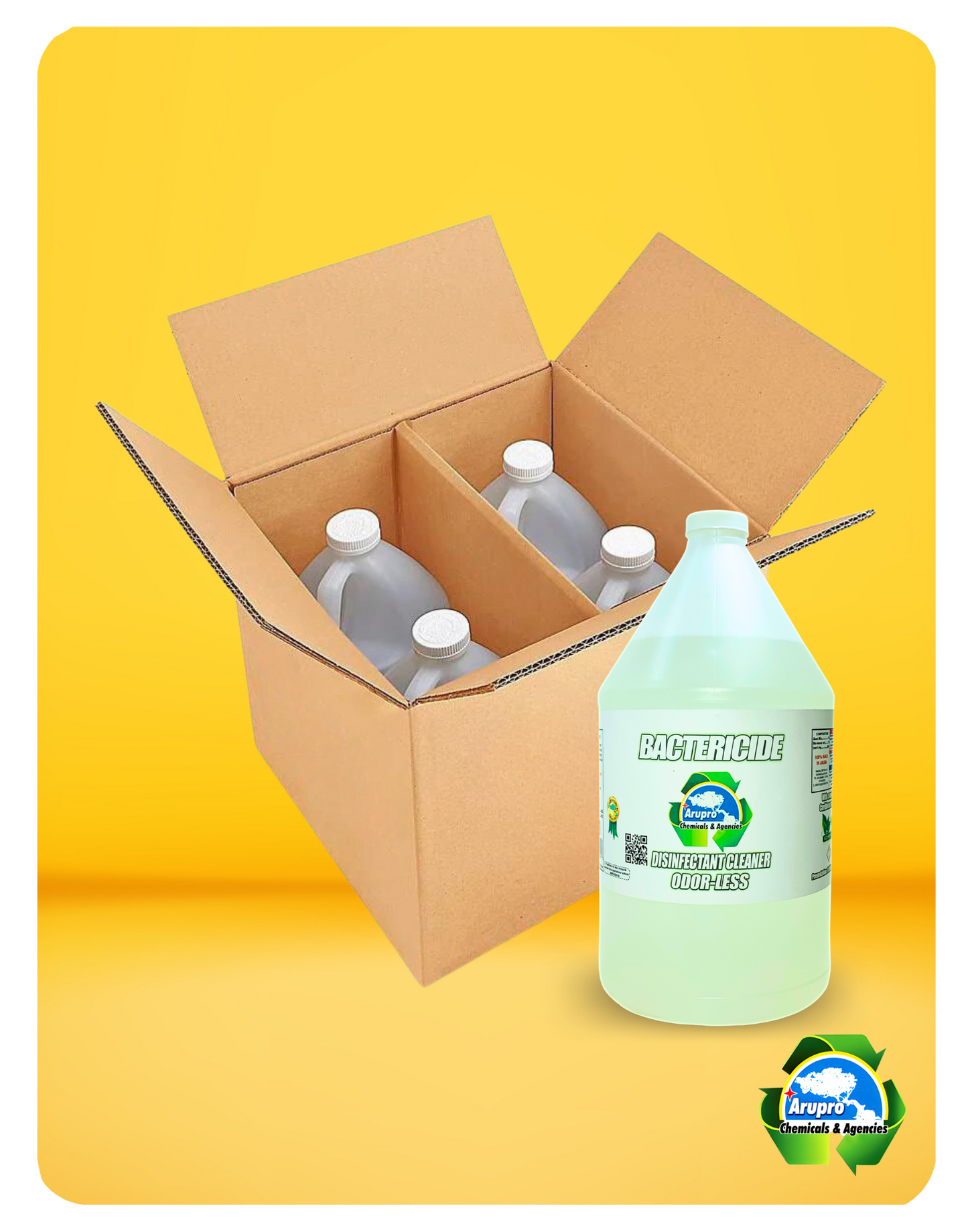 ODOR-LESS BACTERICIDE