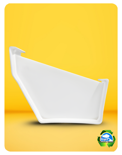G-PVC END CAP - RIGHT - GUTTER(3.0mm)