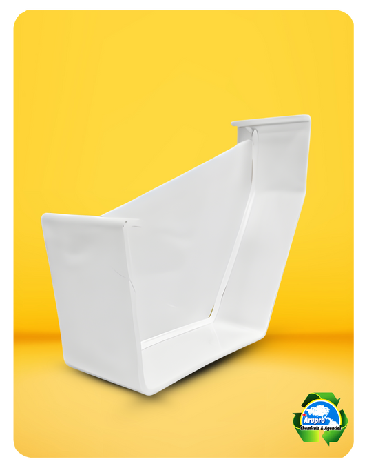 G-PVC END CAP - RIGHT - GUTTER(3.0mm)