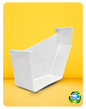 G-PVC END CAP - RIGHT - GUTTER(3.0mm)