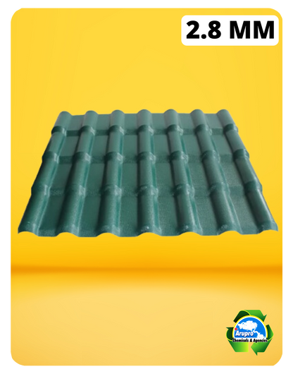 ASA GREEN ROOFSHEETS - 2.8mm