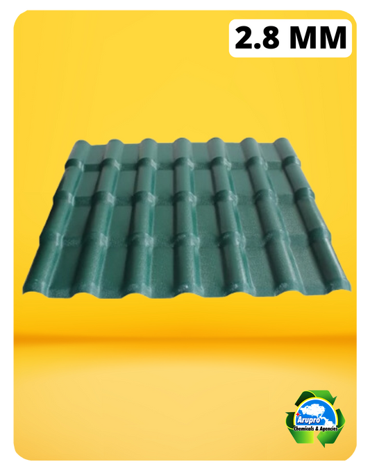 ASA GREEN ROOFSHEETS - 2.8mm