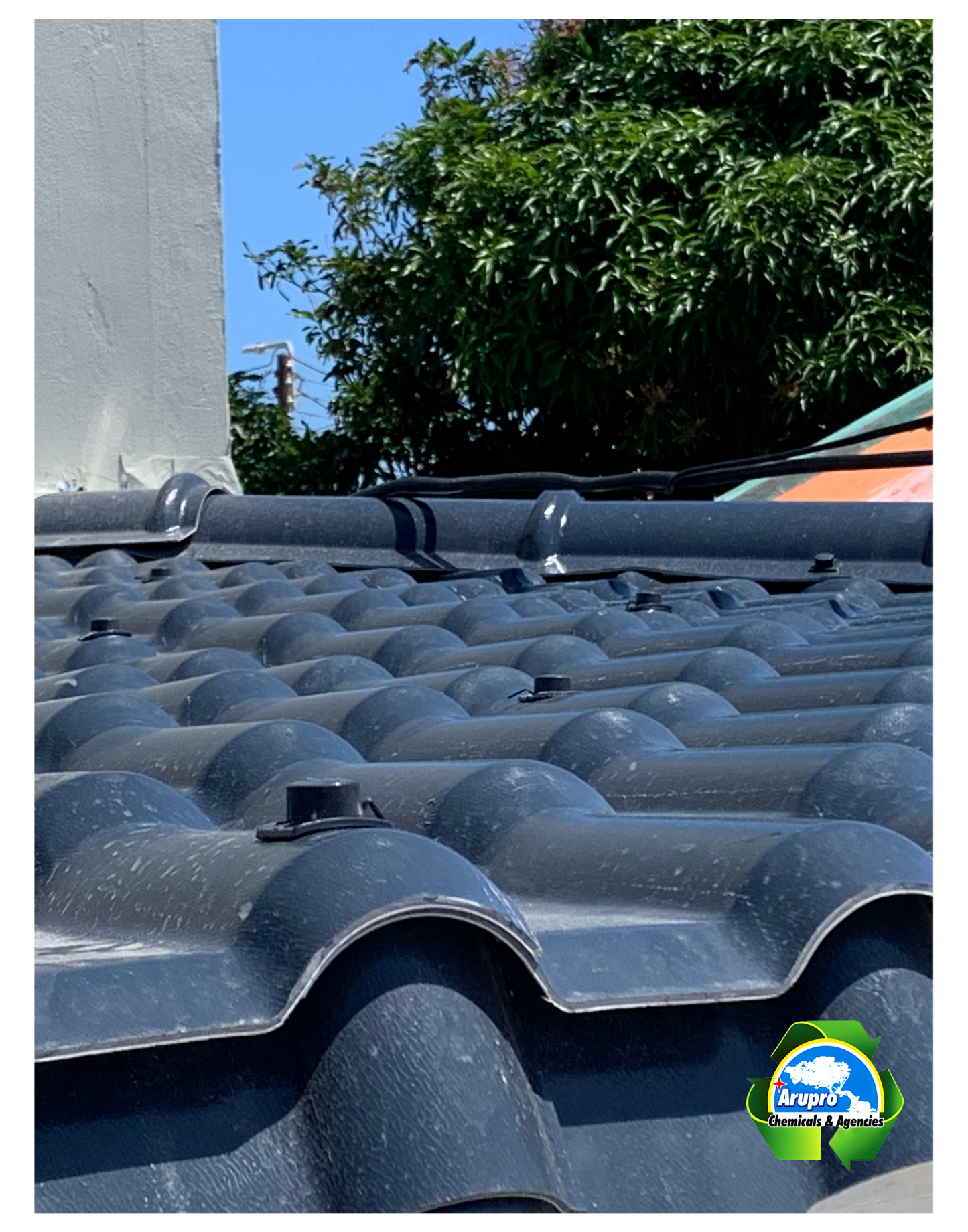 ASA DARK GREY ROOFSHEETS - 2.8mm